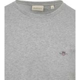 Lyle & Scott O-hals sweater fly patch logo blauw