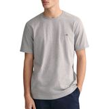 Lyle & Scott O-hals sweater fly patch logo blauw