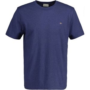 GANT O-hals shirt shield logo blauw III