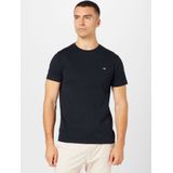 GANT - Slim Shield SS T-shirt - Zwart - Standaard