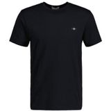 GANT - Slim Shield SS T-shirt - Zwart - Standaard