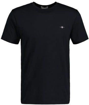 GANT - Slim Shield SS T-shirt - Zwart - Standaard