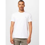 GANT Heren Slim Shield SS T-shirt, wit, standaard, wit, XXS