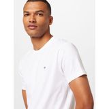 GANT Heren Slim Shield SS T-shirt, wit, standaard, wit, XXS