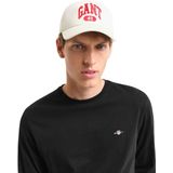 GANT - 2004049 - T-shirt - Zwart - Katoen - Lange Mouwen