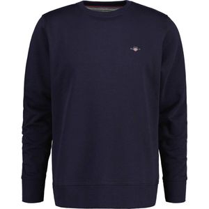 GANT - Sweatshirt - Grijs - Katoen Blend - Normale Pasvorm