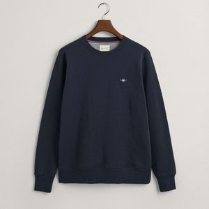 Regular Fit Sweatshirt mit Label-Stitching Modell 'SHIELD'