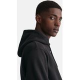 GANT - Sweatshirt - Zwart - Capuchon - Lange Mouw