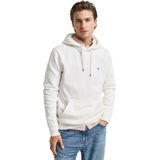 GANT REG Shield Hoodie voor heren, eggshell, standaard, Eggshell., XXS