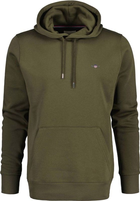 GANT - Trui - Katoenmix - Zacht - Met Capuchon - Kangoeroezak