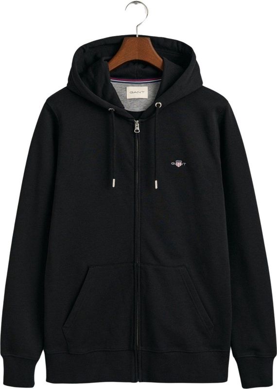 Sweatvest - Effen - Sweatstof - Lange Mouw - Normale Pasvorm