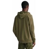 Gant - Shield Zip Hoodie - Sweatshirt - Blauw - Katoenmix