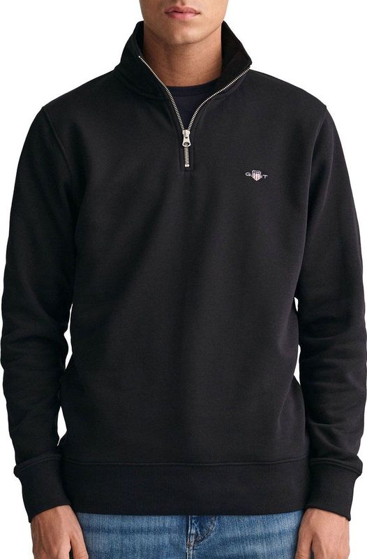 GANT Sweater Regular Shield Half Zip Sweat