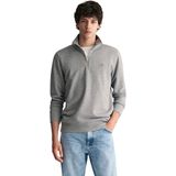 Gant Sweatshirt »REG SHIELD HALF ZIP SWEAT«, mit Logostickerei auf der Brust
