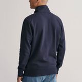 GANT - Reg Shield Full Zip Sweat - Vest - Grey Melange