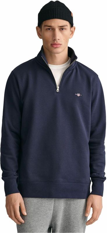 Regular Fit Sweatjacke mit Label-Stitching