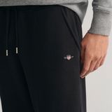 GANT Reg Shield Mous Sweatpants voor heren, Zwart