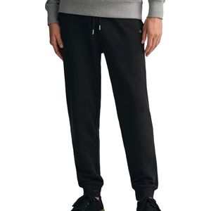 Gant - REG SHIELD SWEATPANTS - Sweatbroek - Zwart - Katoen