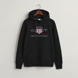 Gant - Pullovers - Kangoeroezak - Grafisch Borduurwerk - Normale Pasvorm