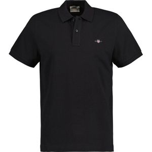 Gant Poloshirt "REG SHIELD SS PIQUE POLO", mit Logo und Flachstrickkragen 100% Baumwolle Pique
