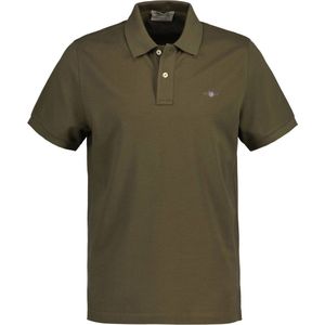 Gant poloshirt korte mouw groen