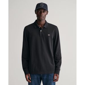 GANT Rugger - Longsleeve - Blauw - Katoen - Casual