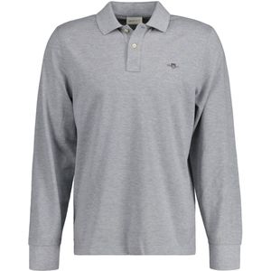Gant - Reg Shield Rugger - Poloshirt - Lange Mouw