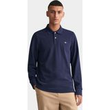 Regular fit poloshirt met labelstitching, model 'SHIELD'