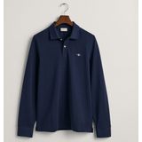 GANT - Rugger - Longsleeve - Blauw - Katoen