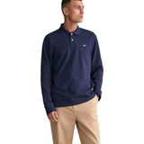 GANT - Rugger - Longsleeve - Blauw - Katoen