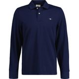 GANT Rugger - Longsleeve - Blauw - Katoen - Casual