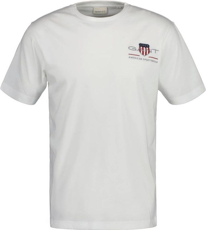 GANT T-shirt Regular Archive Shield EMB Set van 1