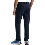 GANT - Slim Fit Chino Broek - Beige - Tech Prep™ Stof
