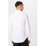 GANT - Overhemd - Katoen - Wit - Slanke Pasvorm