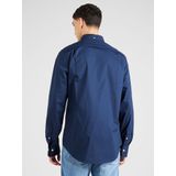 GANT - Overhemd - Blauw - Katoen - Slanke Pasvorm
