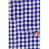 GANT - Overhemd - Korte Mouwen - Vichy-Ruit - Katoen