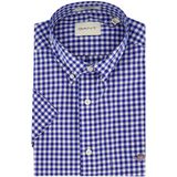 GANT - Overhemd - Korte Mouwen - Vichy-Ruit - Katoen