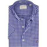 GANT - Overhemd - Korte Mouwen - Vichy-Ruit - Katoen