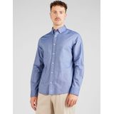 GANT - Oxfordoverhemd - Wit - Katoen - Slim Fit - Geborduurd Logo