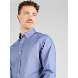 GANT - Oxfordoverhemd - Wit - Katoen - Slim Fit - Geborduurd Logo