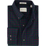 Gant - Normale Fit - Casual Overhemd - Donkerblauw - Katoen