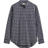 Gant - Casual Overhemd - Navy - Katoen - Normale Fit - Button-Down Boord