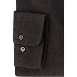 Gant - Casual Overhemd - Grijs - Katoen - Normale Fit