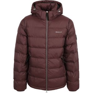 Gant - Gewatteerde Winterjas - Paars - Polyester
