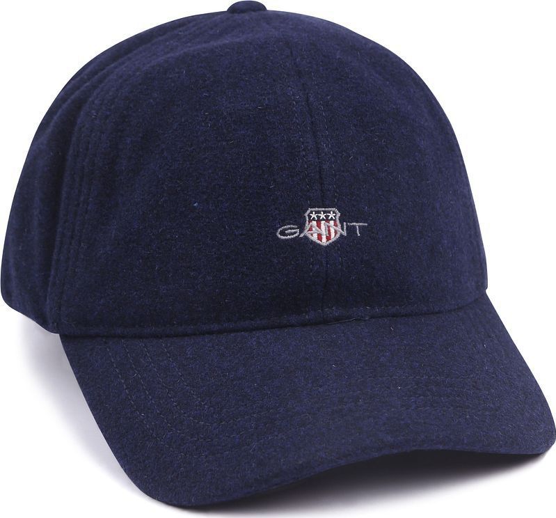 Gant Cap Wol Navy - Dames & Heren