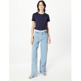 T-shirt - Effen - Jersey - Normale Pasvorm - Kwartmouw