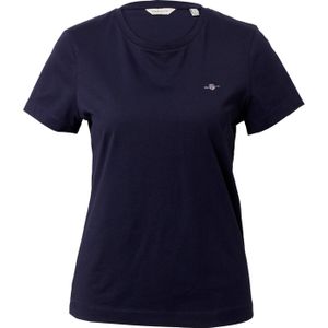 T-shirt - Effen - Jersey - Normale Pasvorm - Kwartmouw