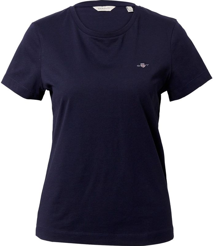 T-shirt - Effen - Jersey - Normale Pasvorm - Kwartmouw