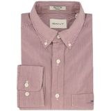 Gant - Casual Overhemd - Bordeaux - Katoen