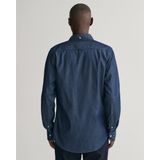 Gant - Slim Indigo - Overhemd - 100% Katoen - Lange Mouwen